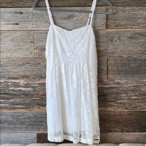 White Abercrombie dress